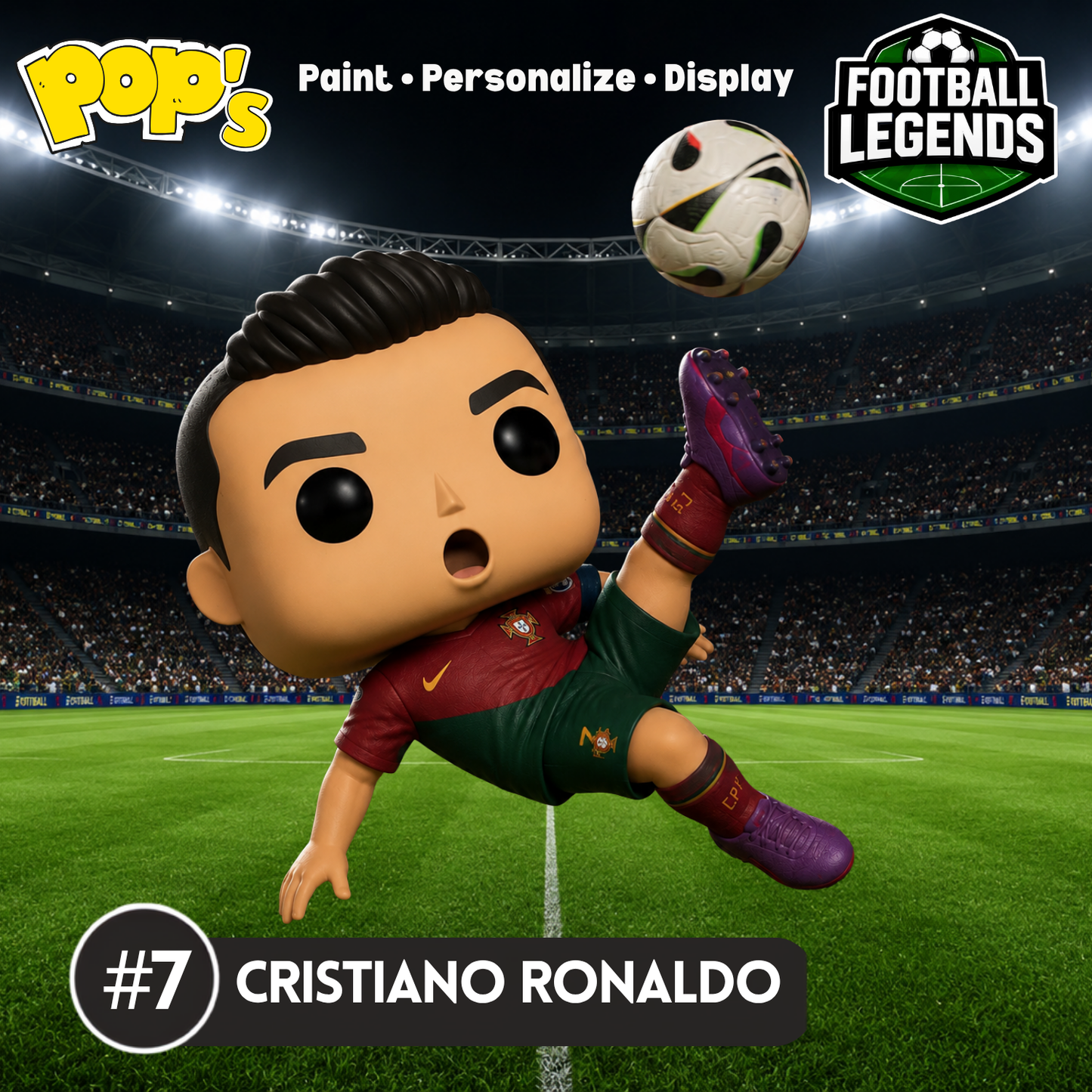POPS Cristiano Ronaldo DIY Figurine