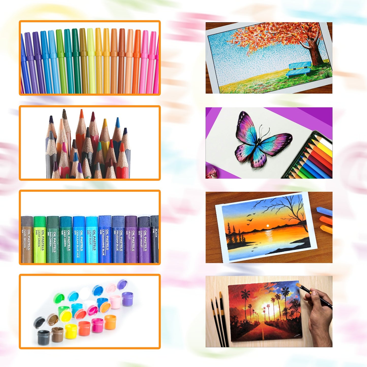 Artiggle 90 Piece Ultimate Art Kit