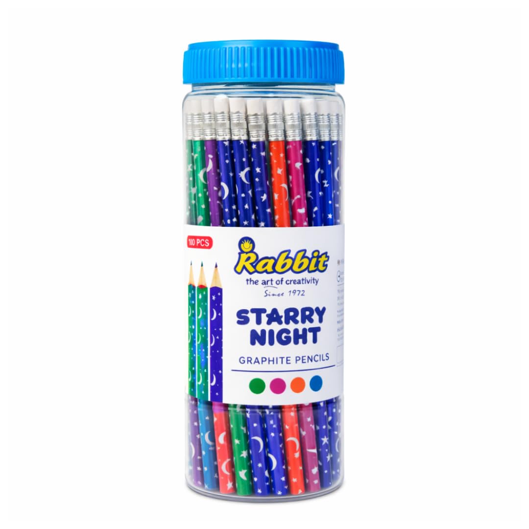 Starry Night Pencil Jar (Pack of 50)