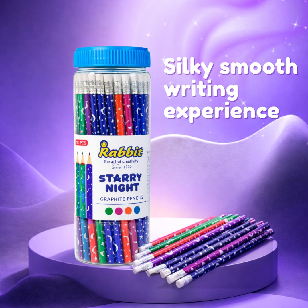 Starry Night Pencil Jar (Pack of 50)