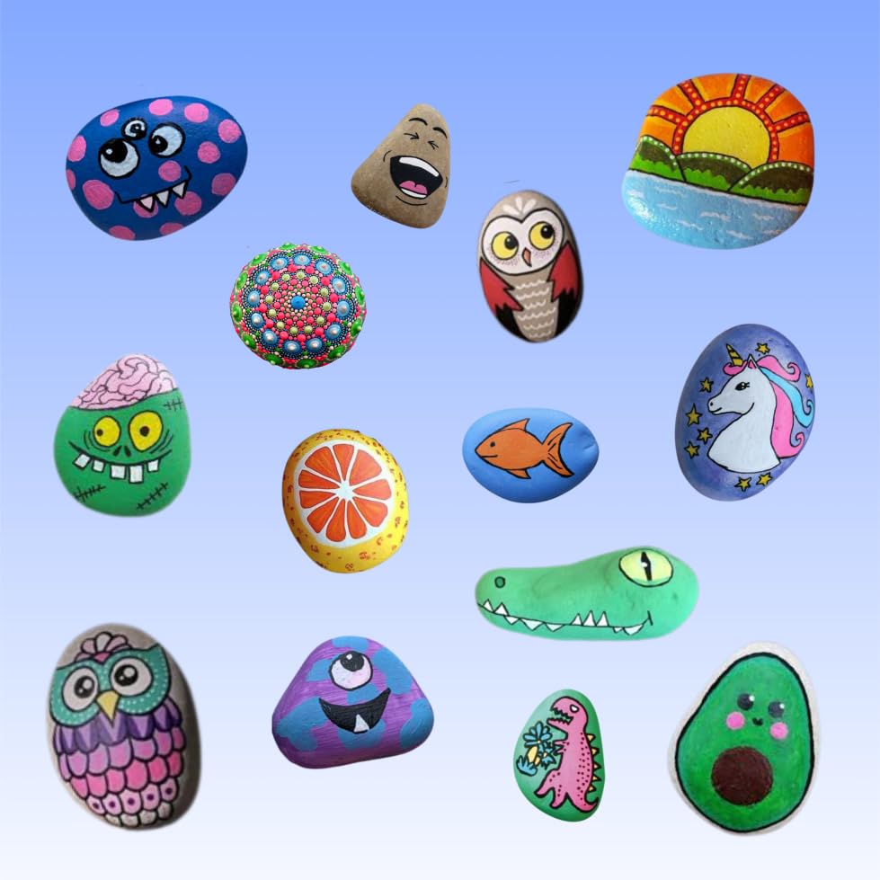 Mini Rock Art Painting Kit