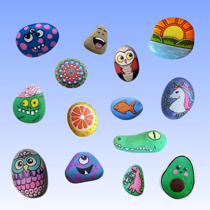 Mini Rock Art Painting Kit