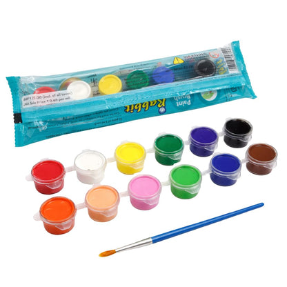 Tempera Paint Set 12 Colours 36ml Each