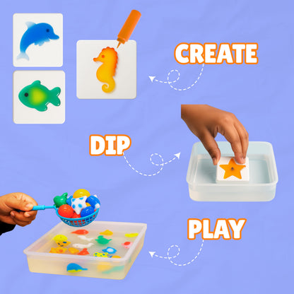 Squish N Splash 3D Art Kit
