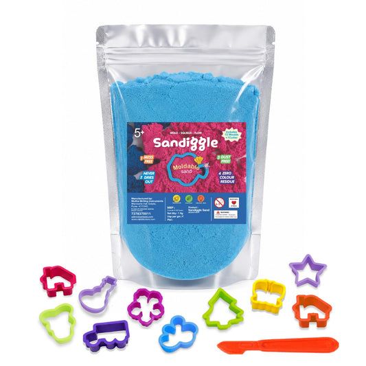 Blue 1 Kg  Wonder Sand