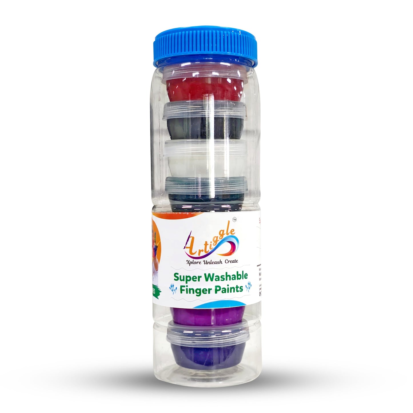 Finger Paints(8 Jars)