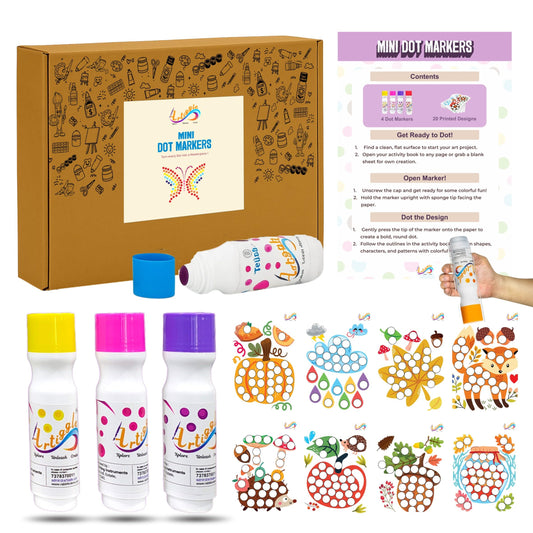 Mini Dot Markers for Toddlers