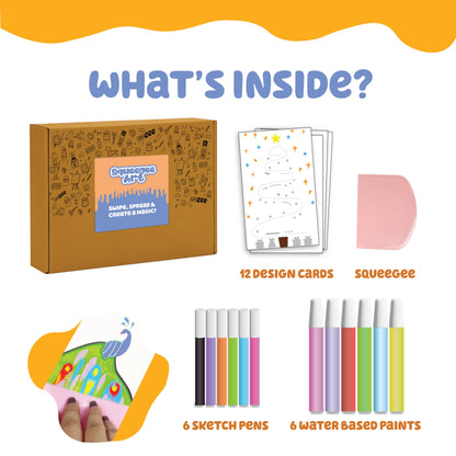 Squeegee & Scratch Art Kit