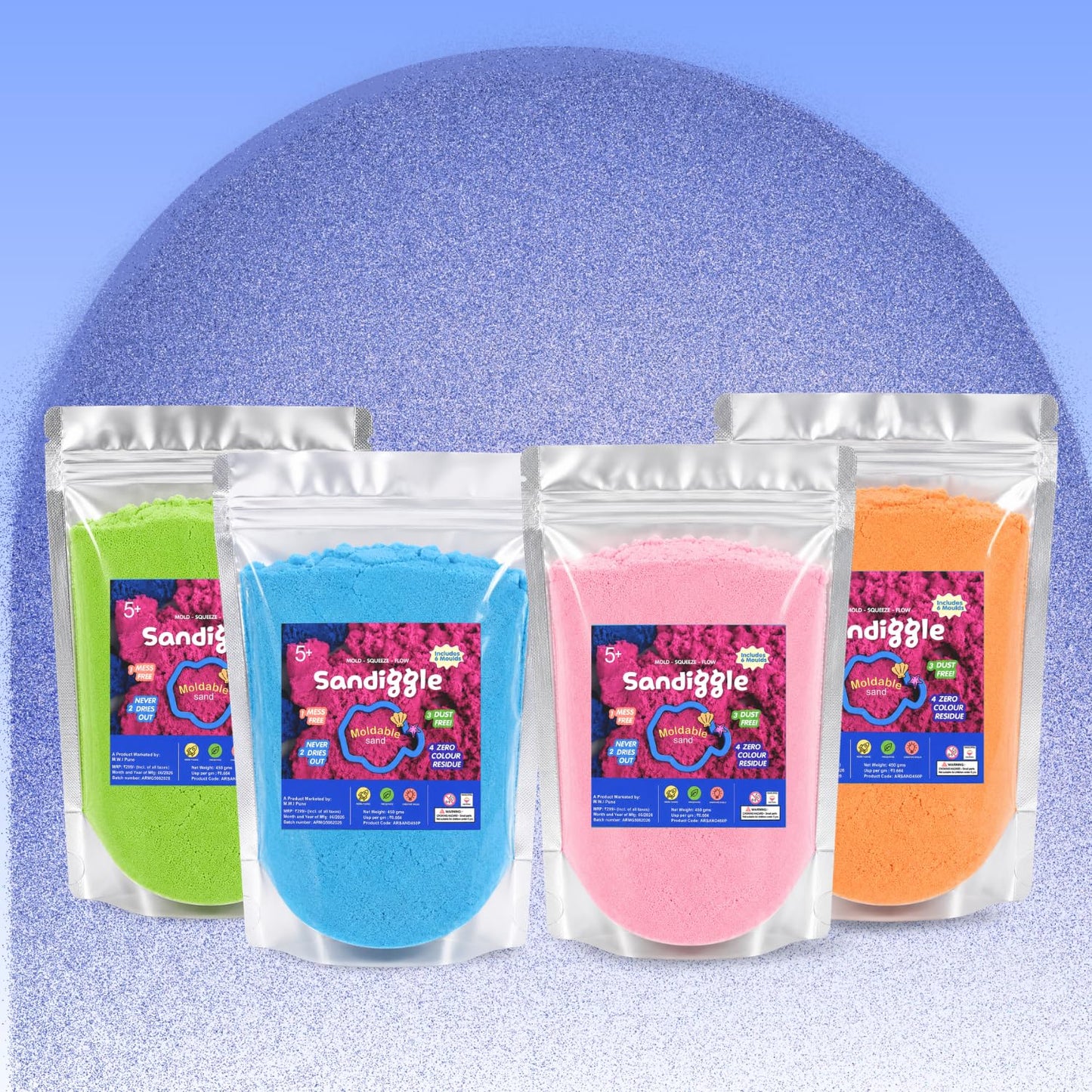 Artiggle Wonder Sand 150g (4 Combo)