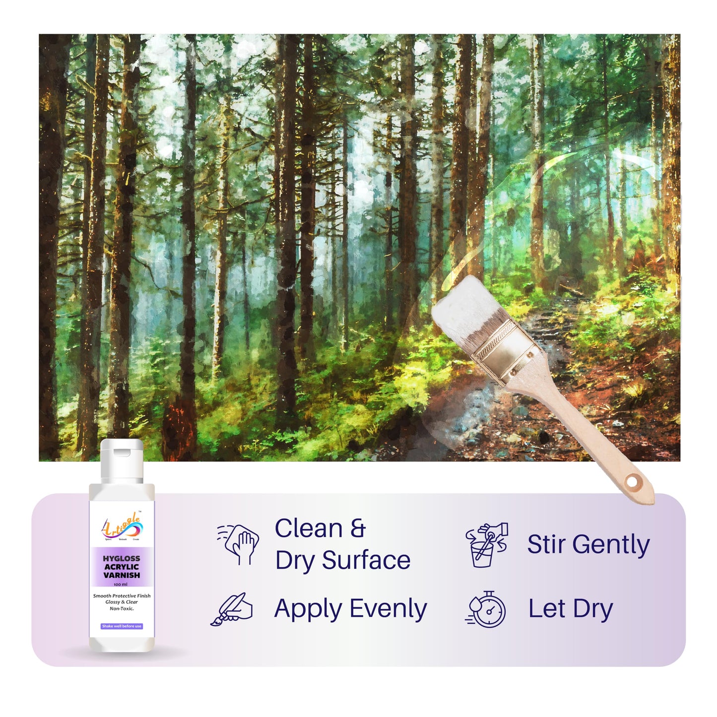 Gloss Acrylic Varnish 100ml