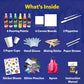 what's inside pour painting kit artiggle
