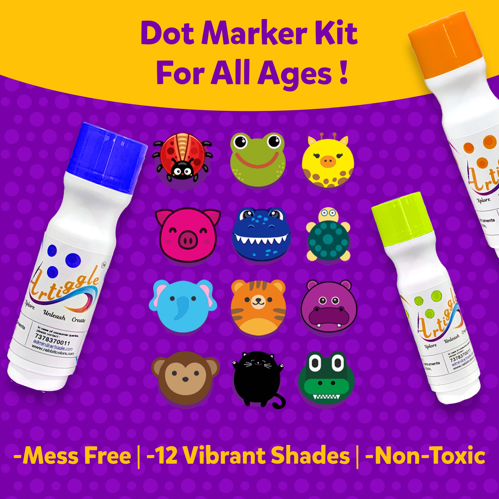 dot marker kit for all ages