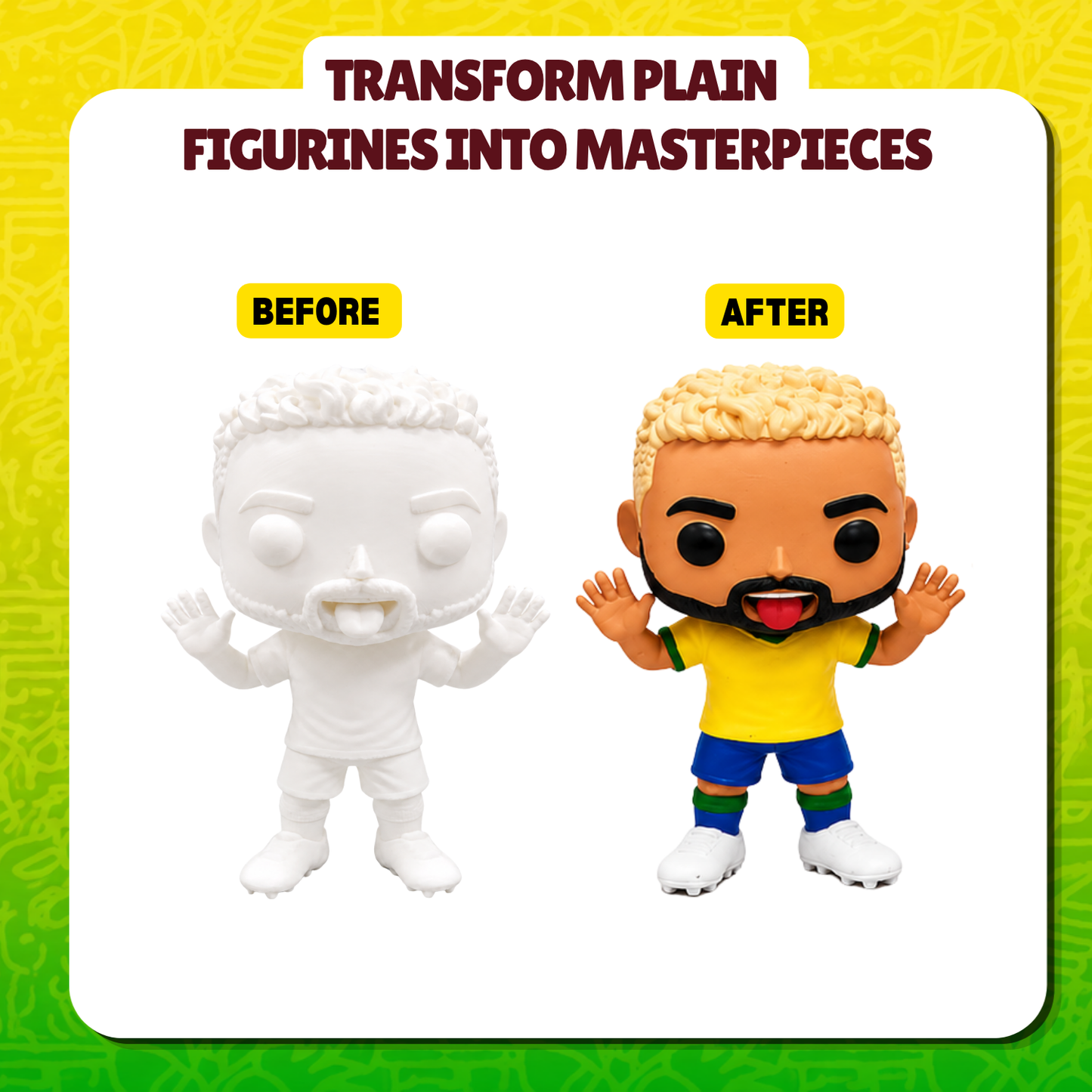 POPS Neymar Jr. DIY Figurine
