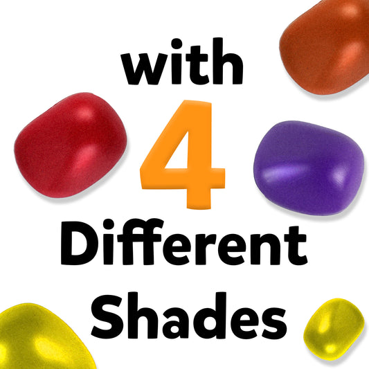 4 shades rock crayon