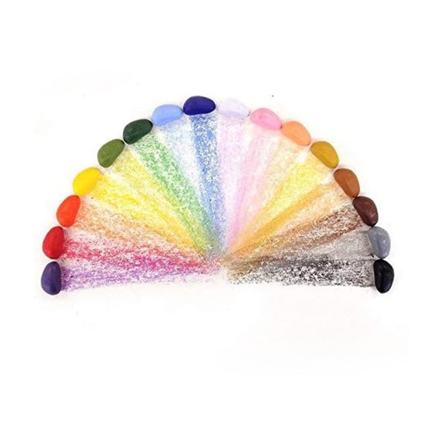 rock crayon colouring 