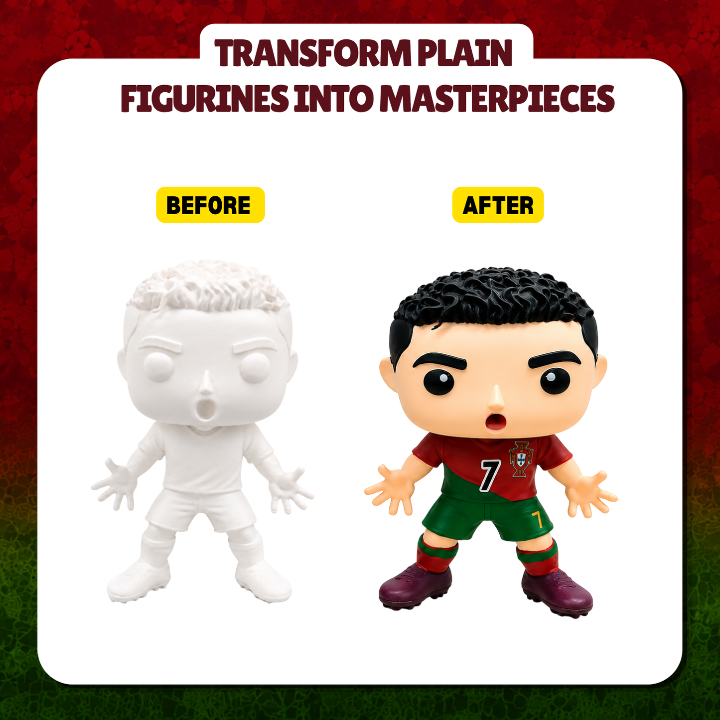 POPS Cristiano Ronaldo DIY Figurine