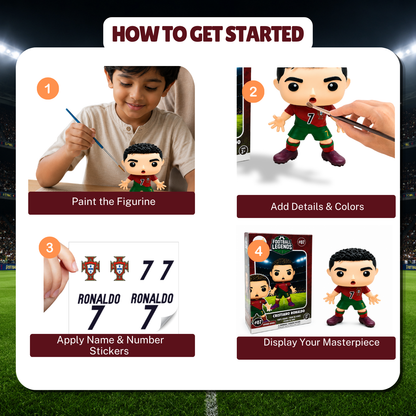 POPS Cristiano Ronaldo DIY Figurine
