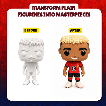 POPS Lamine Yamal DIY Figurine