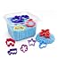 4 Pack of 450 Grams Box Pack Wonder Sand|Kinetic Magic Space Sand (Green,Blue,Orange,Pink)