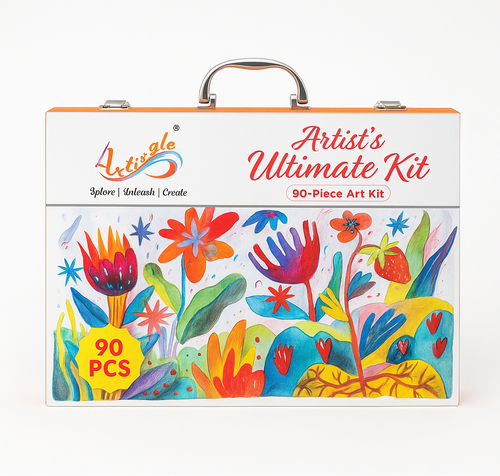 Artiggle 90 Piece Ultimate Art Kit