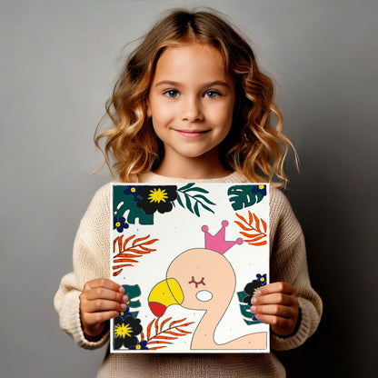 paint by number canvas kit student pack