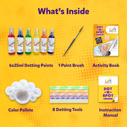 dot painting dotting