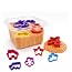 4 Pack of 450 Grams Box Pack Wonder Sand|Kinetic Magic Space Sand (Green,Blue,Orange,Pink)