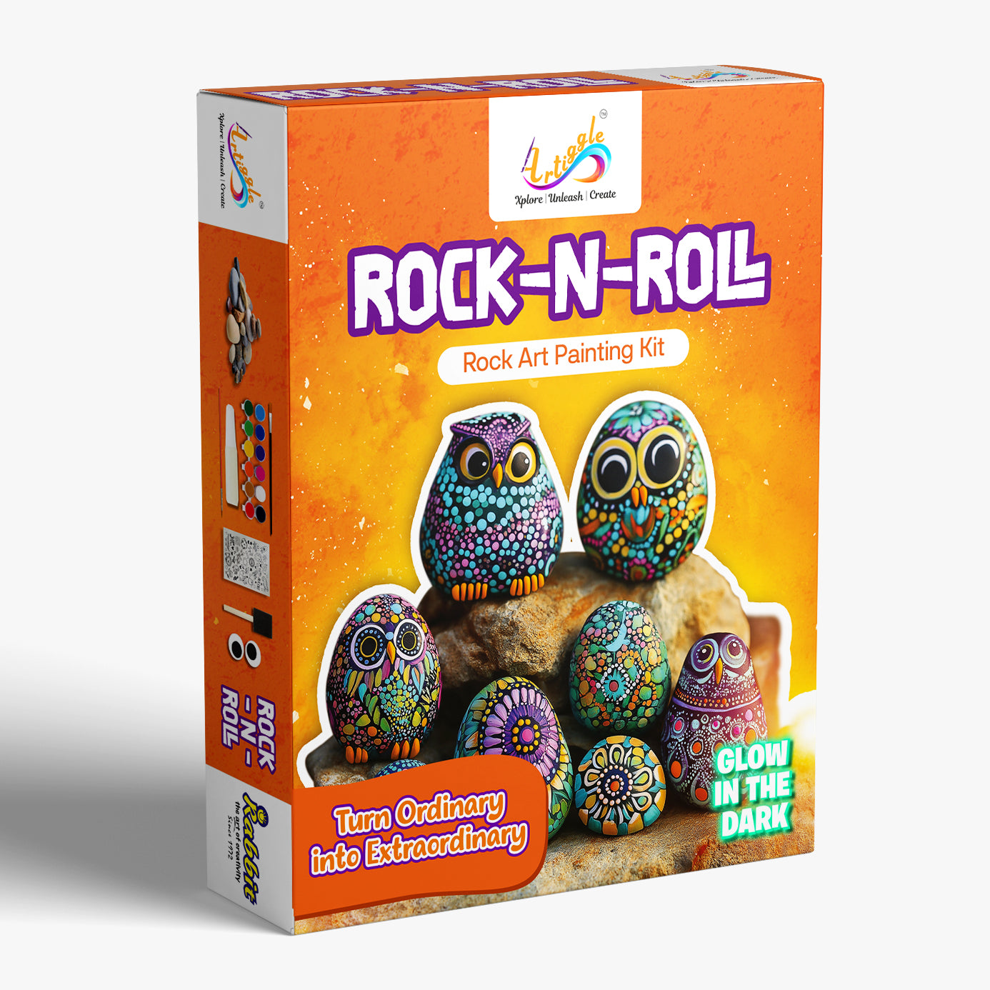 rock paint, stone painting, painted rocks